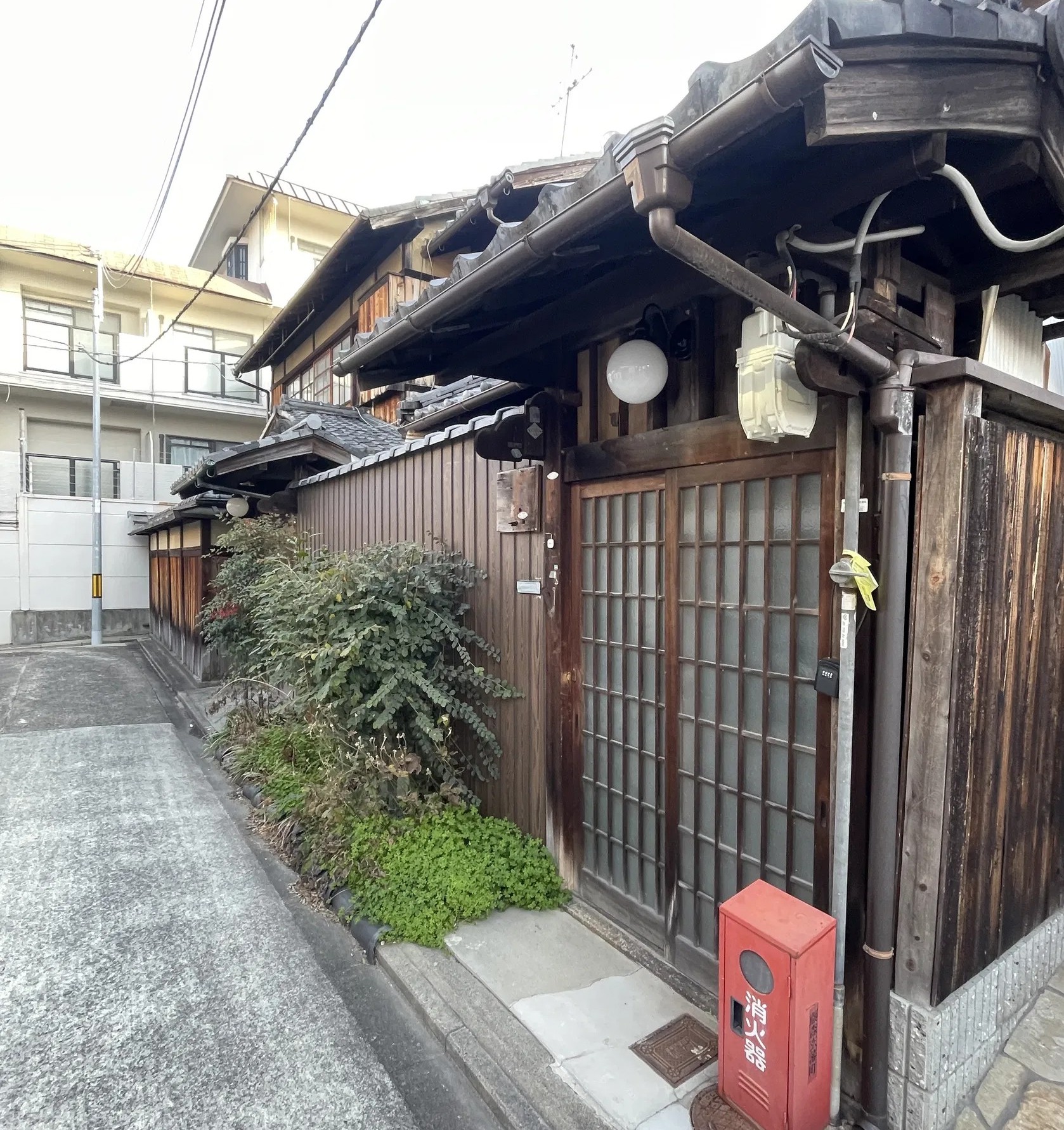 京町家茶華道空間シズハモ 玄関